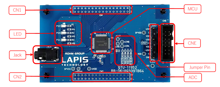 位置电路 - ROHM Semiconductor RB-D610Q339TB64参考板